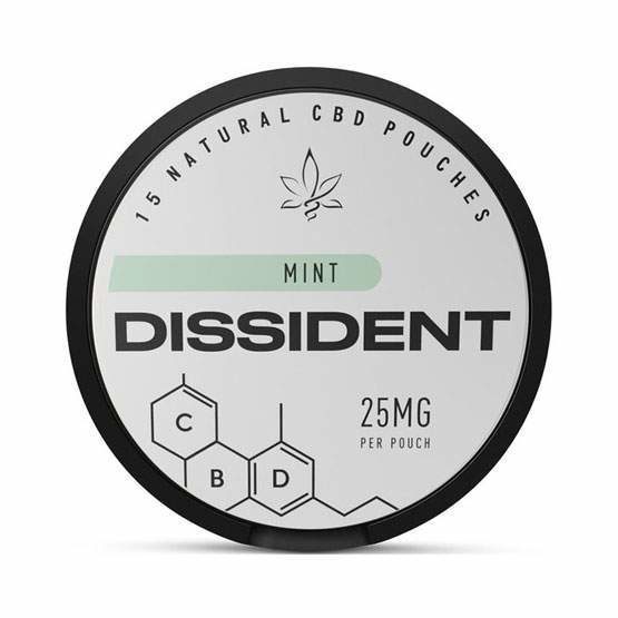 DISSIDENT CBD 25mg Mint Slim Portion