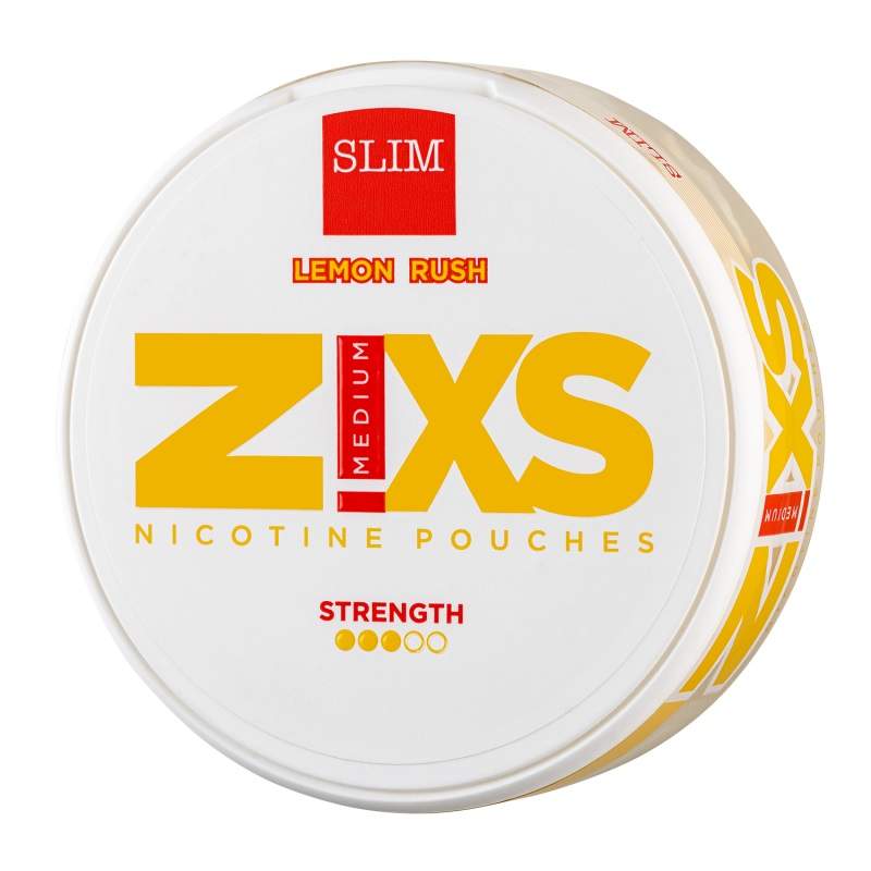Nixs Z!XS Lemon Rush Slim - SnusPort online webshop