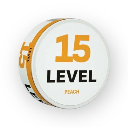 Level 15 Peach nicotine poches