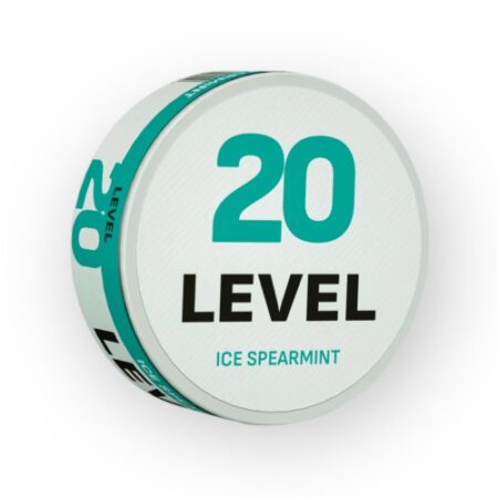 Level 20 Ice spearmint nicotine pouches