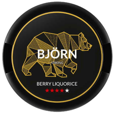 Björn Berry Liquorice Strong