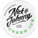 Nick & Johnny Green Ice White Slim Portion